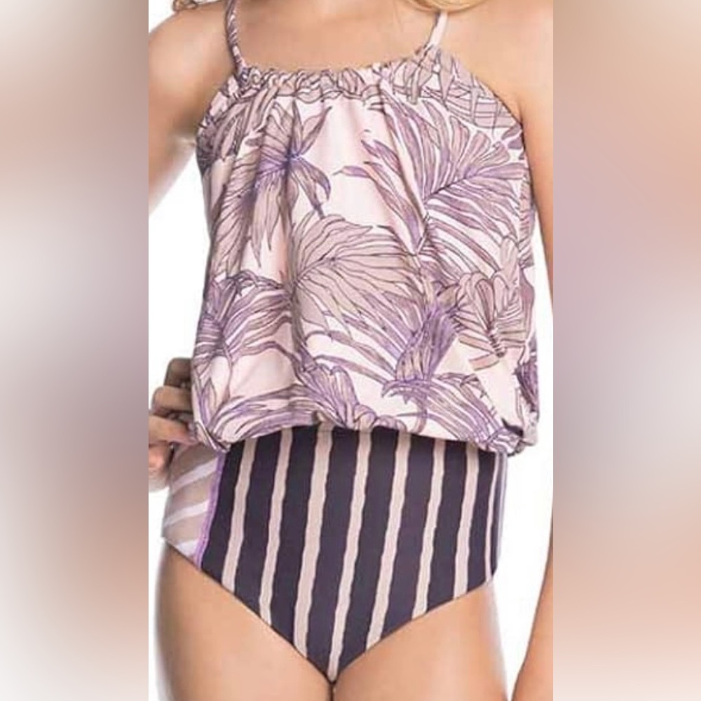 Maaji kids size 6 reversible swim suit
